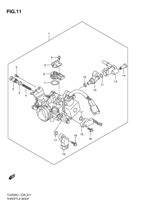 TU250 Дроссель