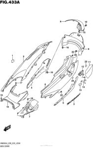 AN650 Боковые обтекатели