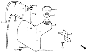 GL1100I Reserve tank