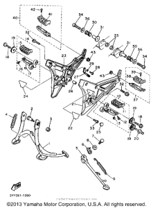 FJ1200D Подножки