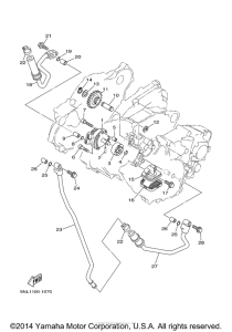 WR250FP Масляный насос