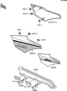 AR125S Side covers / chain cover(1 / 2)