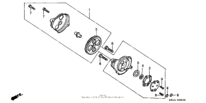XR80R Масляный насос