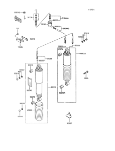 ZG1200 Подвеска  /  амортизатор
