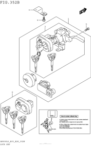 AN650 Lock Set (An650L5 E33)