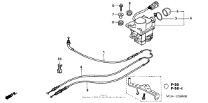 CBR900RE Серво мотор