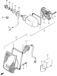 CS125 Поворотники