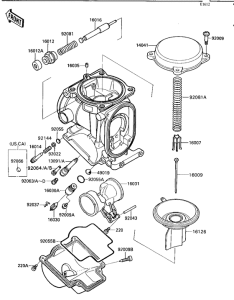 ZX750 Детали карбюратора