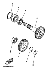 YQ50 Трансмиссия