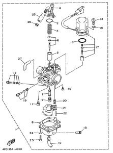 YA50TA Карбюратор