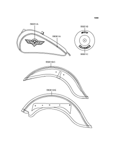 VN800 Наклейки