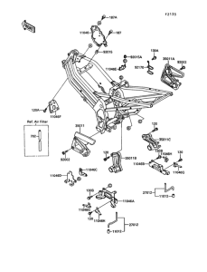 KR250 Electro bracket