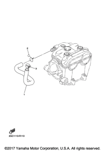 WR450F Система забора воздуха