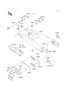 KLX300R Маятник