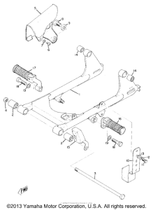 L5T Rear arm & chain case