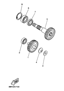 YQ50 Трансмиссия