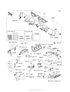 ZX1000 Chassis Electrical Equipment (Jdf / jef)
