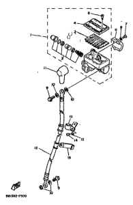 RD80 Главный тормозной цилиндр