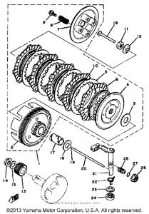 MX100H Сцепление