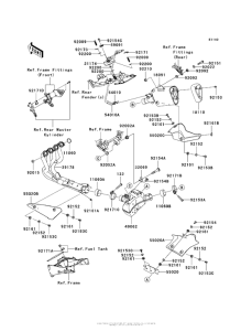 ZX600 Глушитель