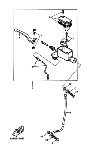 EW50 Главный тормозной цилиндр