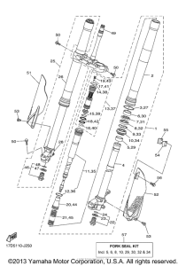 Передняя вилка