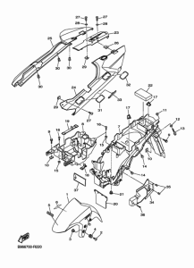 FJR1300AE Крыло
