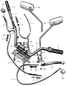 CA77 Рулевое управление