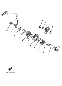 TTR125LE Стартер