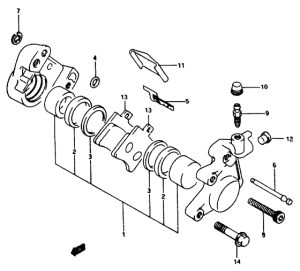 AP50 Передний суппорт