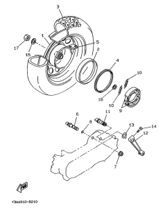 CW50 Переднее колесо