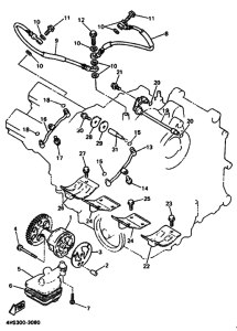 YZF750SP YZF750SPF Маслонасос