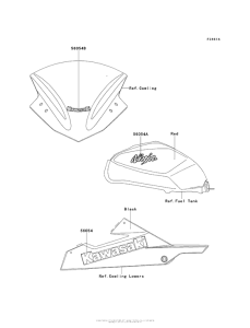 EX300 Decals (Red)(Adf)