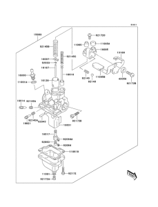 KDX50 Carburetor assy