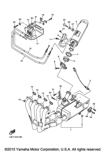 YZF-R6 Выхлопная система