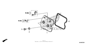 NSS300 (ABS) Крышка головки цилиндров
