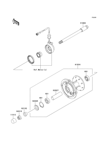  Переднее колесо