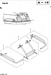 GV1400 Saddlebag trim set