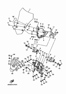 MT09TRA ウインドシールド