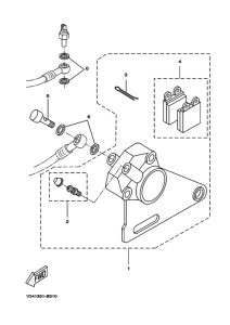 DT50R Задний суппорт