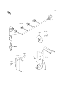 ZX600 Система зажигания