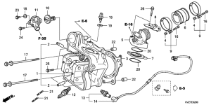 NSS250 (ABS) Головка цилиндров