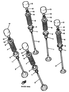 GTS1000A Клапана