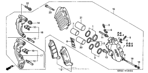 NSS250 Передний суппорт