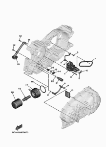 XP530-A Масляный насос