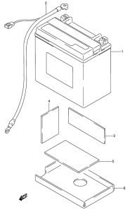 DR650 Аккумулятор