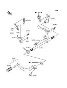 KL110 Механизм переключения передач