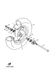 XC125E ﾌﾛﾝﾄﾎｲｰﾙ