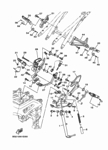 FZ09 Stand & footrest