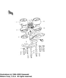 KS125 Meters / ignition switch